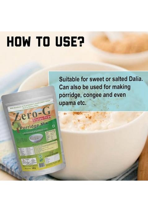 Zero-G Gluten-Free Porridge Mix 500 G (Pack Of Two)