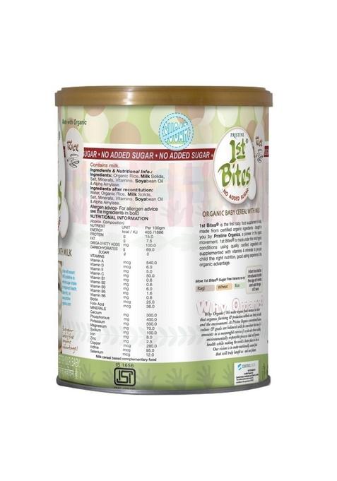Pristine 1St Bites Baby Cereal With Milk (Rice