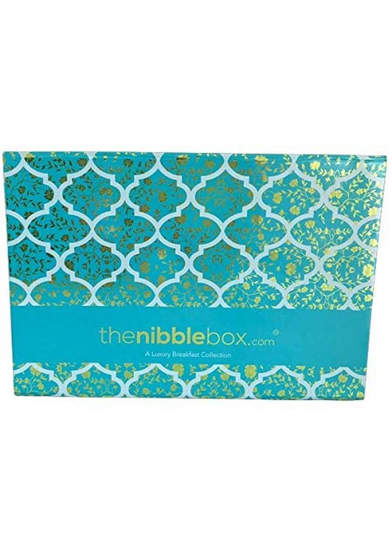 Thenibblebox Luxury Breakfast Collection - Assorted Set Of 3 Breakfast Granola, 300G [With Min 52% Dry Fruits, Gluten Free, Vegan Friendly, No Refined Sugar] Hard Box With Magnet Lock And Metallic Foiling On The Box - Indya