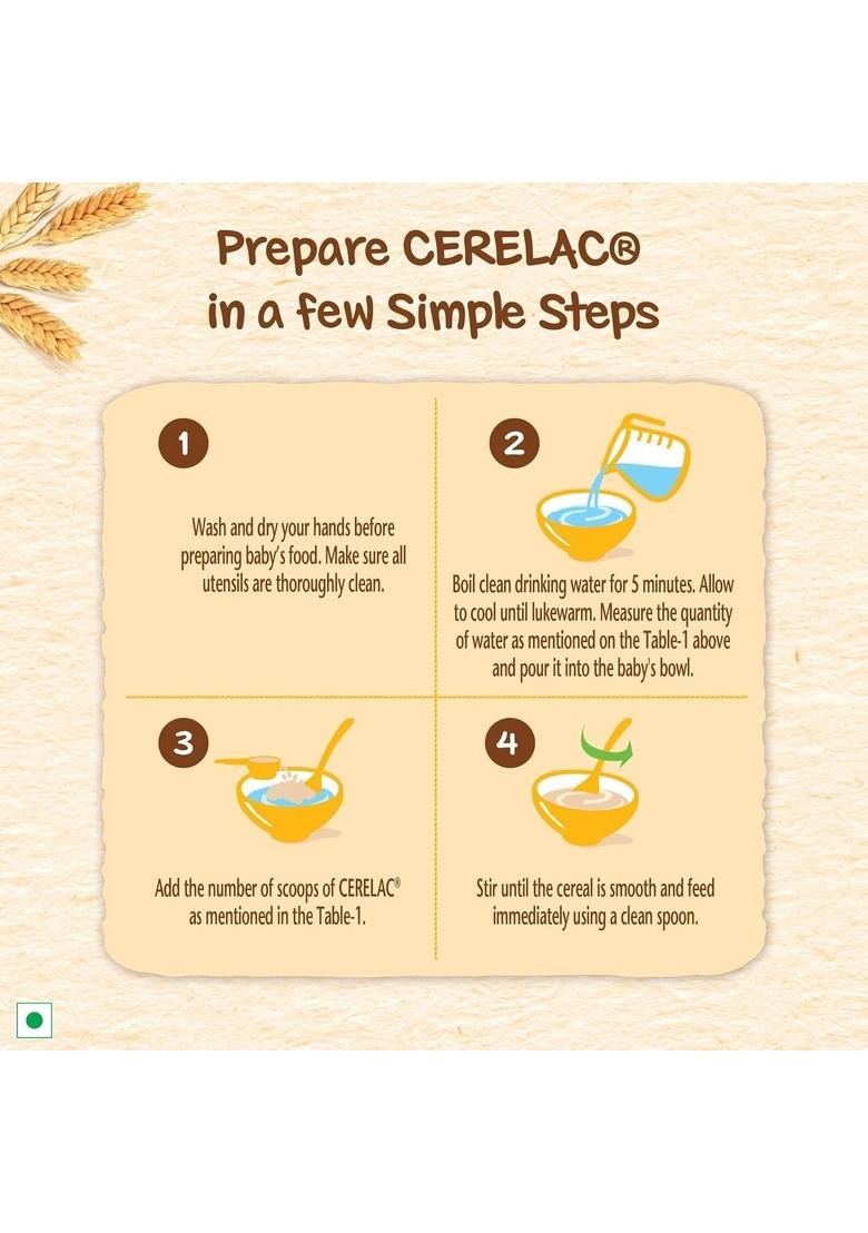 Cerelac Baby Food Cereal | Wheat Rice Mixed Fruit For 10 To 24 Months Baby | Source Of Iron & Protein | Instant Cereal | 600G (Pack Of 2)