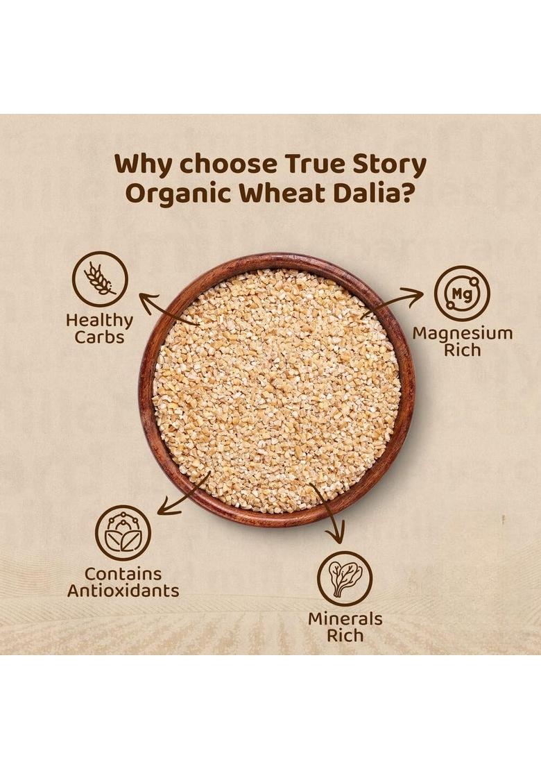 Naturevit Broken Wheat Daliya 1 Kg | Gehu Dalia | Godhuma Daliya | Chemical & Preservative-Free | Easy To Cook & Digest
