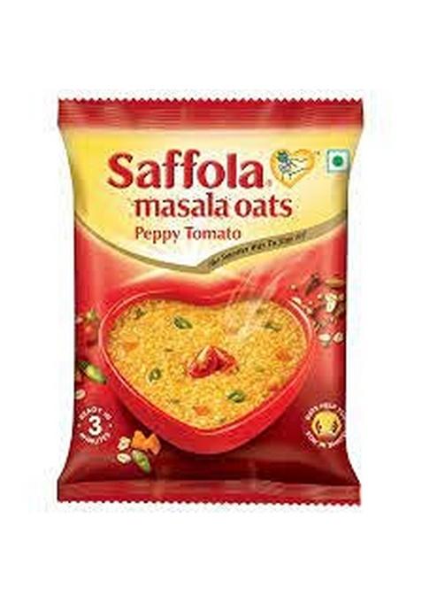 Danvin Saffola Peppy Tomato Masala Oats (10X40 G Multipack)