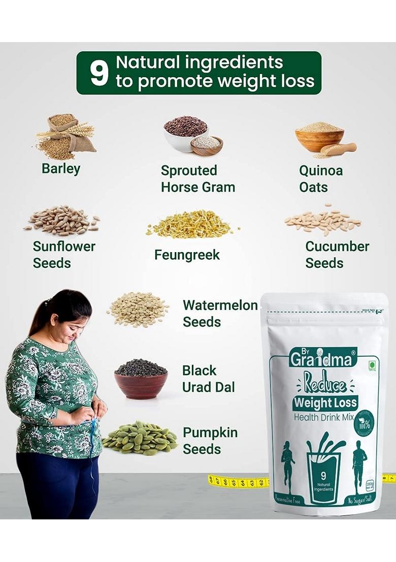 Natural Weight Loss Health Drink Powder Mix | Energy Drink For Fat Burning | Weight Loss Mix For Women And Men | Herbal Weight Loss Nutrition Product With Quinoa Oats For Quick Result- 840G