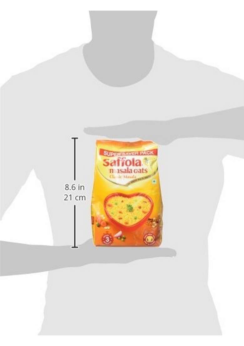 Saffola Masala Oats, Classic Masala, 400G - Indya