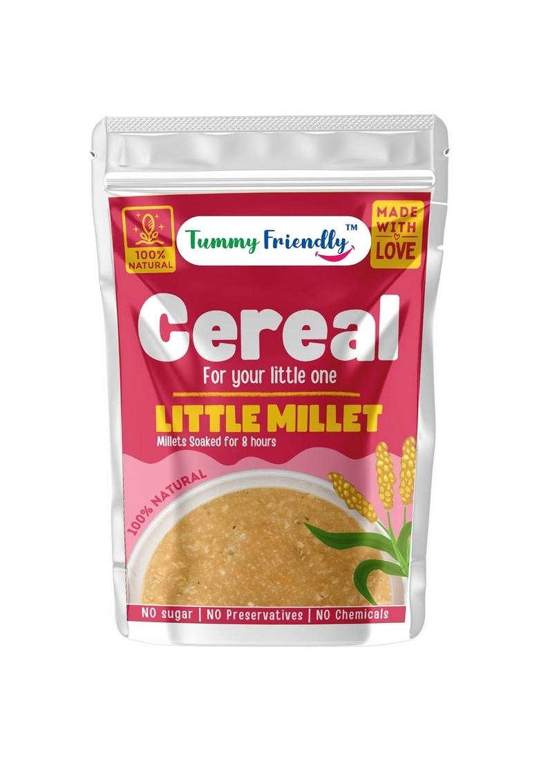 Tummyfriendly Foods Little Millet Cereal For Baby Toddler Kids 2 Year Old | Baby Food For 2+ Year Old | Maximum Nutrition From Real Food. Available In Trial Baby Packs Too. 200G, (100G Each Pack)