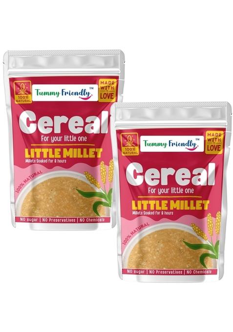 Tummyfriendly Foods Little Millet Cereal For Baby Toddler Kids 2 Year Old | Baby Food For 2+ Year Old | Maximum Nutrition From Real Food. Available In Trial Baby Packs Too. 200G, (100G Each Pack)