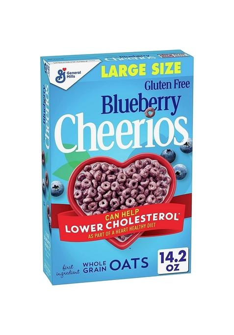 Blueberry Cheerios Breakfast Cereal, Gluten Free, 402G