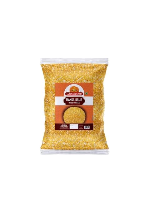 Ghotaram Diwali Sale Organics Alwar Maize Makki Khichdi Daliya/Corn Daliya/Porridge Gluten Free||Cracked Maize Makki Corn Daliya/Makka Daliya-980G(980G*1Pkt) Great Indian Festival