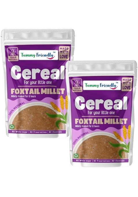Tummyfriendly Foods Foxtail Millet Cereal For Baby Toddler Kids 2 Year Old | Baby Food For 2+ Year Old | Maximum Nutrition From Real Food. Available In Trial Baby Packs Too. 200G, (100G Each Pack)
