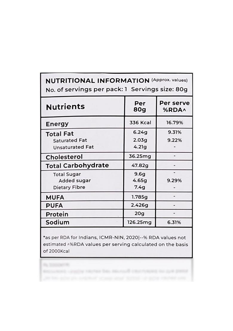 Overnight Oats 20Gm High Protein, Refined Sugar Free, With Mocha Flavour, Vanilla, Chia Seeds, Whey Protein & More| Breakfast Cereals For Weight Management| (Mocha Dream, 20Grams Protein, Pack Of 10)
