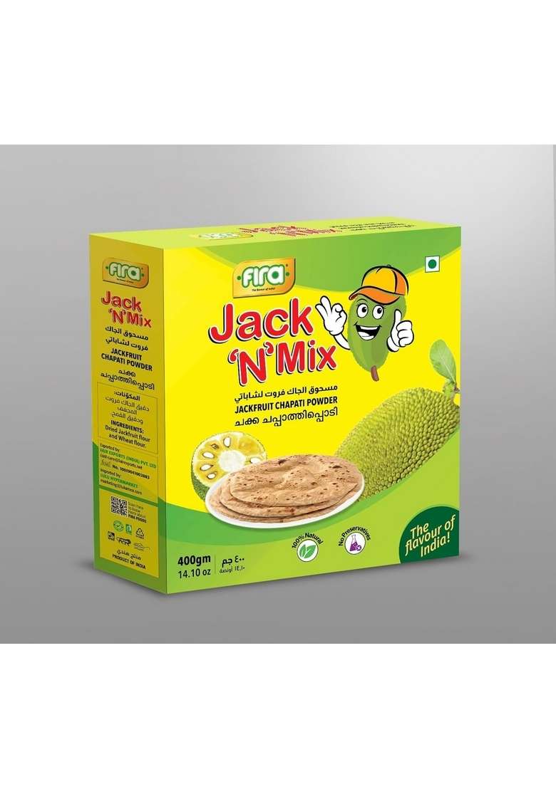 Fira Raw Jackfruit Chappathi Powder | 100% Pure & Natural | No Added Preservatives | 400G - Indya