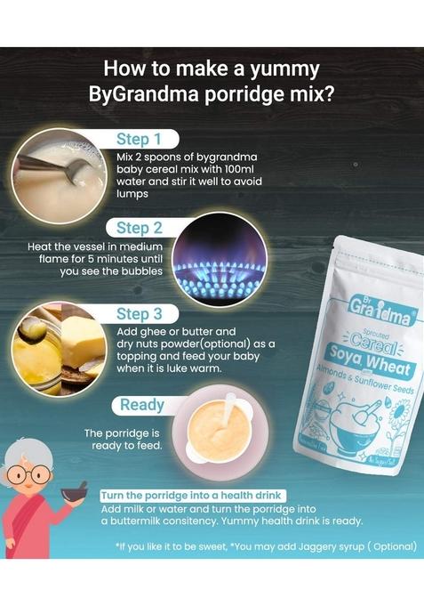 Bygrandma Sprouted Cereal Mix