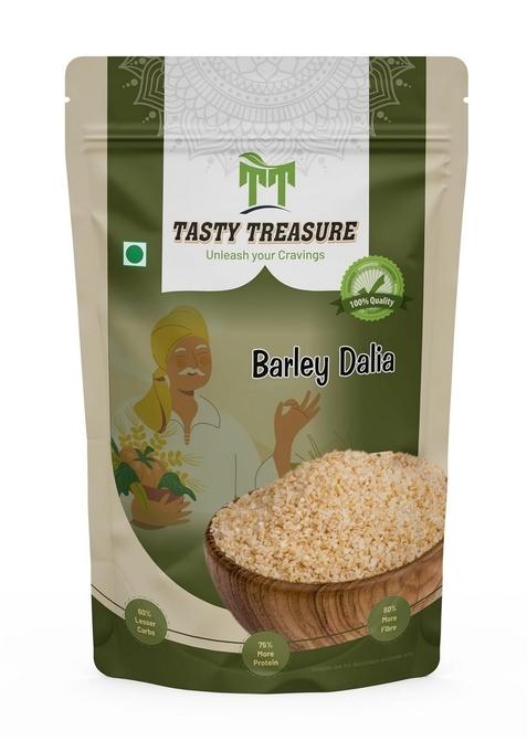 Tasty Treasure Organic Barley/Jau Dalia(Porridge) | A Healthy Diet Solution (1Kg)