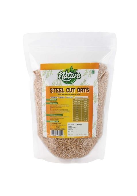 Steel Cut Oats, 500G, Sugar Free, 100% Wholegrain, Diabetic Friendly, Breakfast Cereal