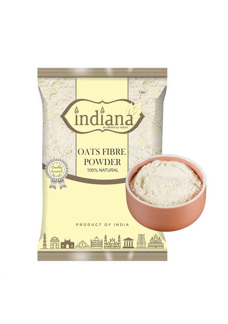 Indiana As Offered By Nature Oats Powder High In Protein&Fibre Flour |No Additives|No Preservatives|Gluten Free(800Gm) - Indya
