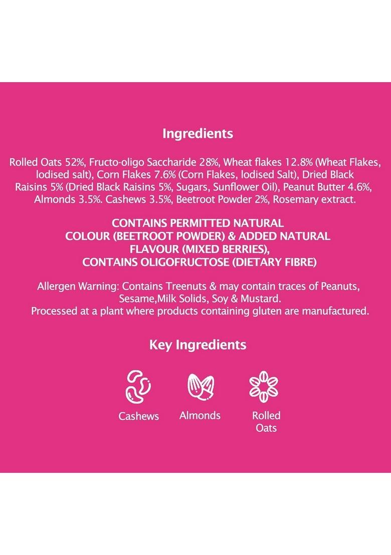 Munchilicious Roasted Muesli Breakfast Cereal Fruit & Nut