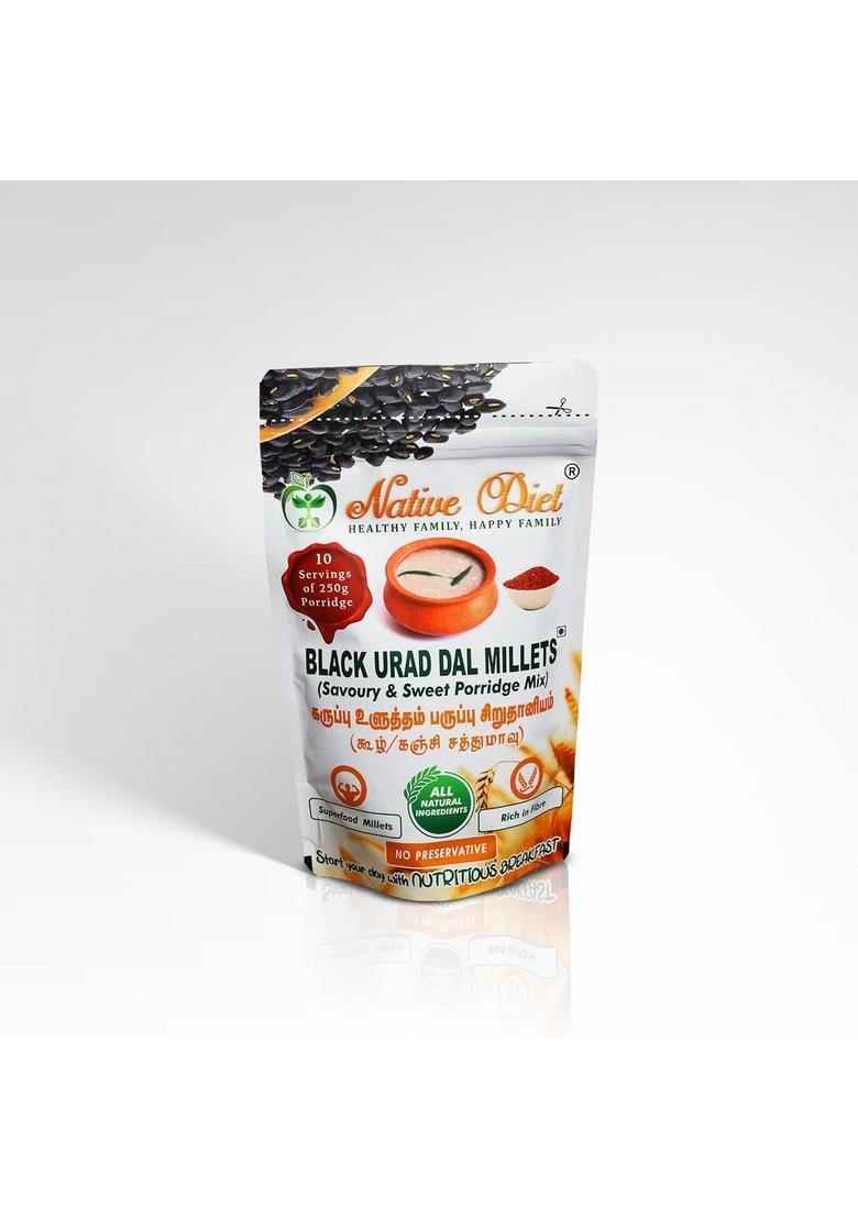 Native Diet | Healthy & Nutrient-Rich Breakfast | Instant Porridge Mix | High Fiber & Protein-Rich Superfood | Combo Pack | (Horse Gram