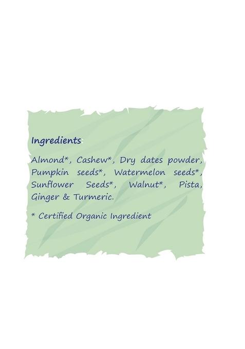 Tummyfriendly Foods Premium Nuts, Seeds And Dates Powder | Dry Fruit Powderr For Baby Kids | Organic Dry Nuts Powder For Babies Kids And Adults | No Hidden Sugar | No Preservatives | 200G, 2 Packs