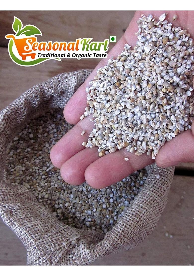 Seasonal Kart Homemade Bajra Daliya 200 Gms| Bajra Dalia/Pearl Millet Porridge | Bajra Daliya | Bajri Daliya | Healty Grains, Gluten Free, Immunity Builder Dalia