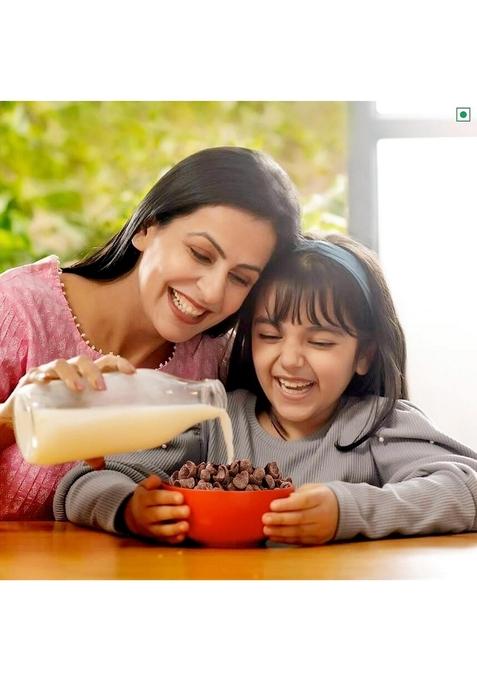 Go Healthy Choco Flakes 500G | Crunchy Chocolate Breakfast Cereal | High-Fiber, Low-Fat | Delicious Snack & Quick Meal