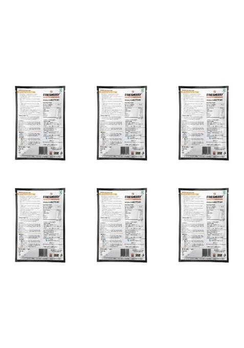 Freshway Masala Omelette Mix – Pack Of 6 | Authentic Indian Spice Blend With Preloaded Veggies | Easy-To-Make Fluffy And Flavorful Omelettes