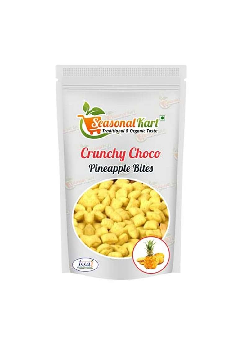 Seasonal Kart Breakfast Cereal, Multigrain Pineapple Fills 400 Gms (Made With Oats, Corn, Wheat, Rice, Zero Cholesterol Burst Fills)| Healthy Breakfast Cereal | - Indya