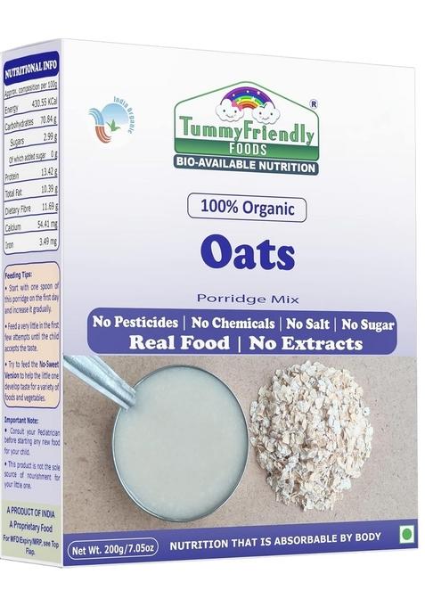 Tummy Friendly Stage1 Organic Cereal For Little Ones. Sprouted Ragi, Oats. Available In Baby Trial Packs. Real Food, No Harmful Ingredients. Shelf Life 6 Months