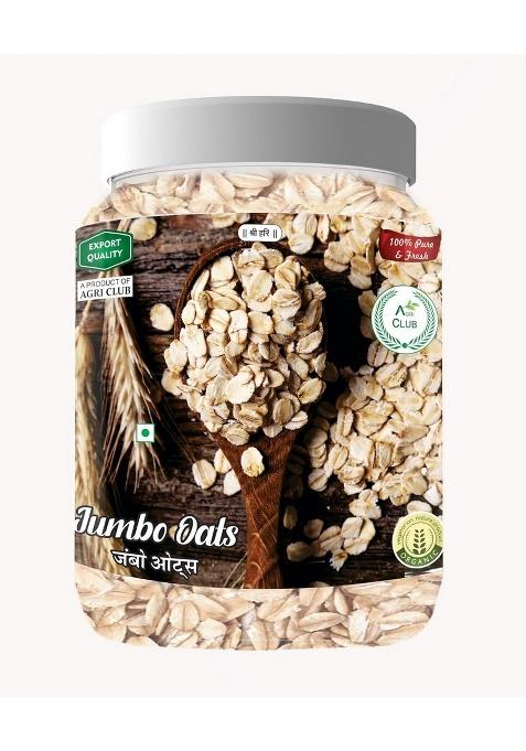 Jumbo Oats 500Gm | Cereal For Breakfast | Oats For Weight Loss | Agri Club