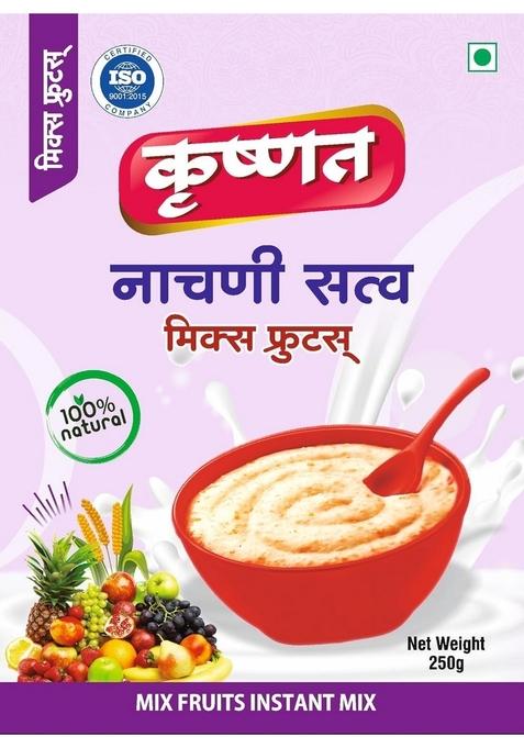 Krushnat Ragi Malt Mix Fruits Instant Mix