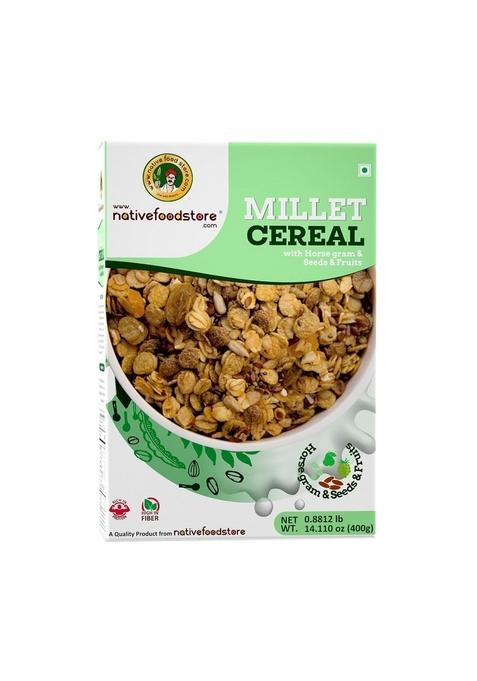 Nativefoodstore Millet Muesli Millet Muesli (Horsegram Seeds And Fruits)