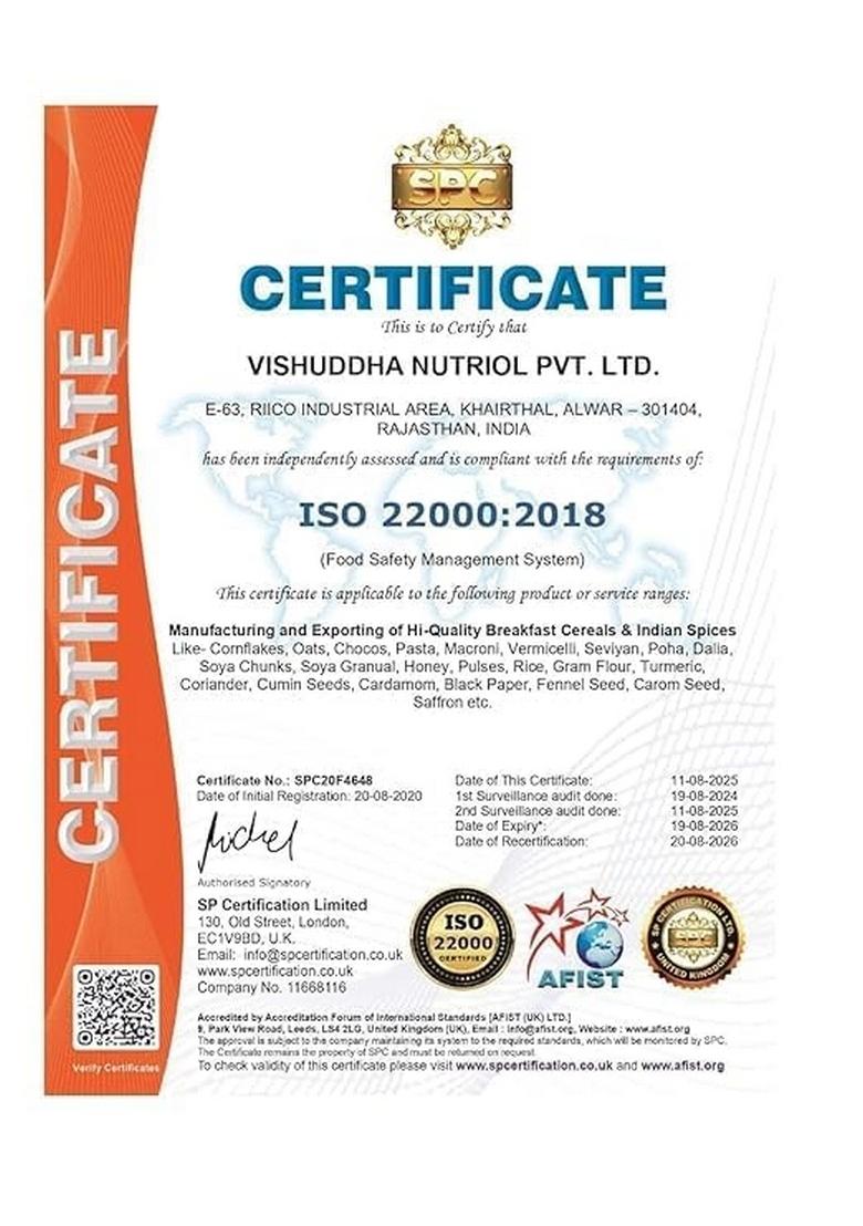 V-Pure Platinum Poha Special Breakfast Vegan Lover Now 33% Free 400Gm (400 Gm)