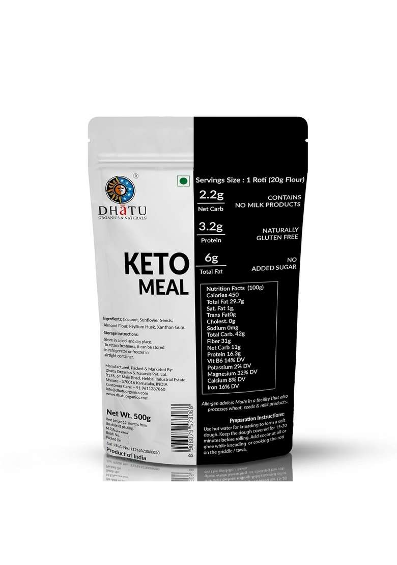 Keto Meal 500G (Pack Of 2) - Indya