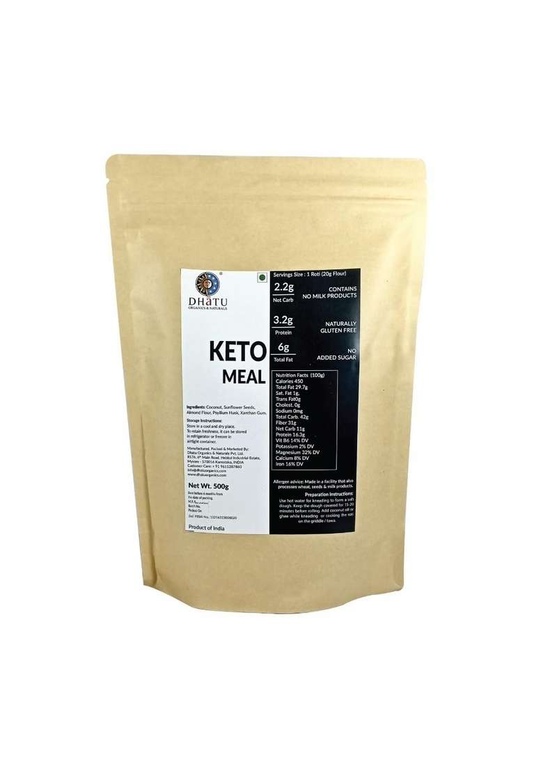 Keto Meal 500G (Pack Of 2) - Indya