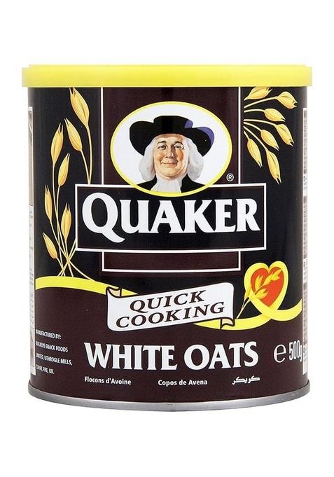 Q'Uaker Quick Cooking White Oats, 500G