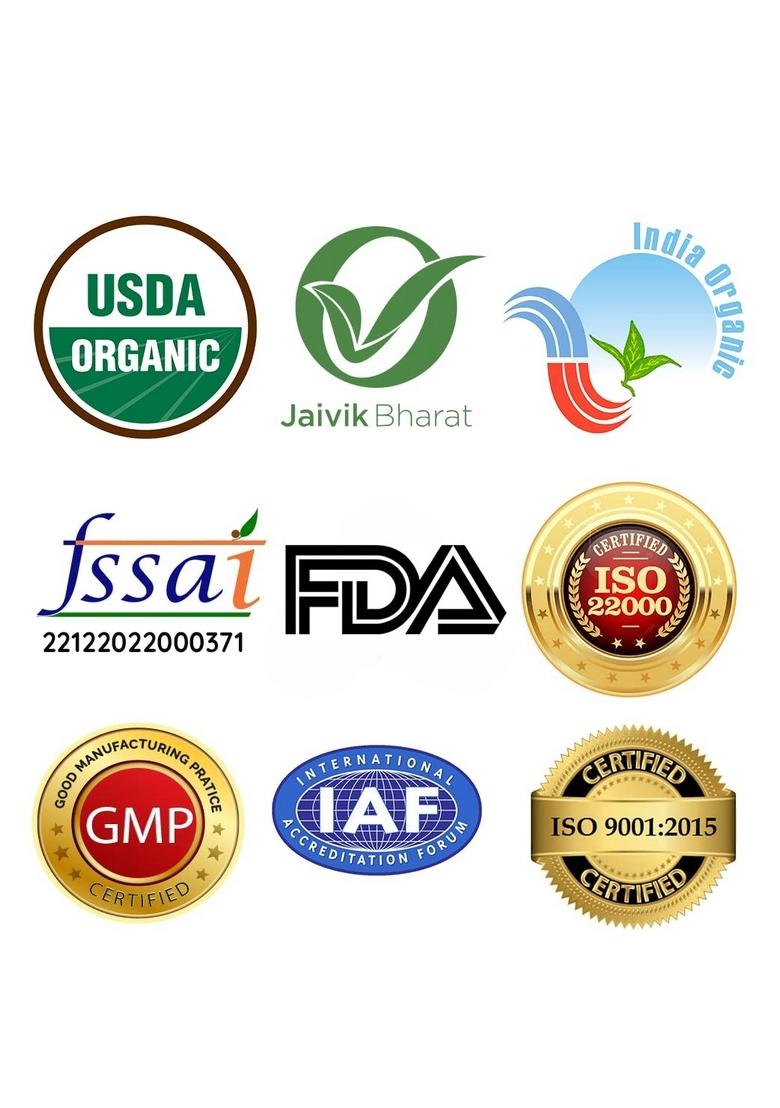 Phs Organic Oats Flakes 450G Usda Npop Certified | Gluten-Free | 100% Natural Rich In Fibre | Suitable For Diet | Great Breakfast