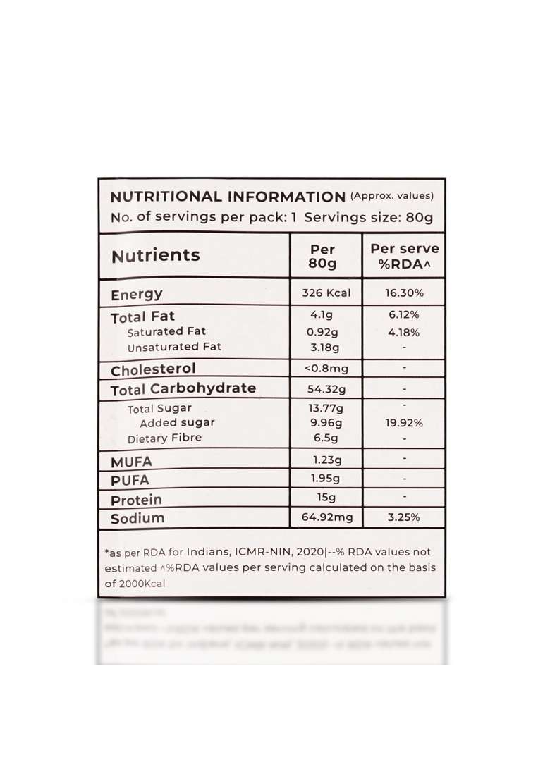 Overnight Oats 15Gm High Protein, Refined Sugar-Free, Real Diced Mango, Chia Seeds, Whey Protein & More| Breakfast Cereals For Weight Management| (Mango Custard, 15Grams Protein, Pack Of 10) - Indya
