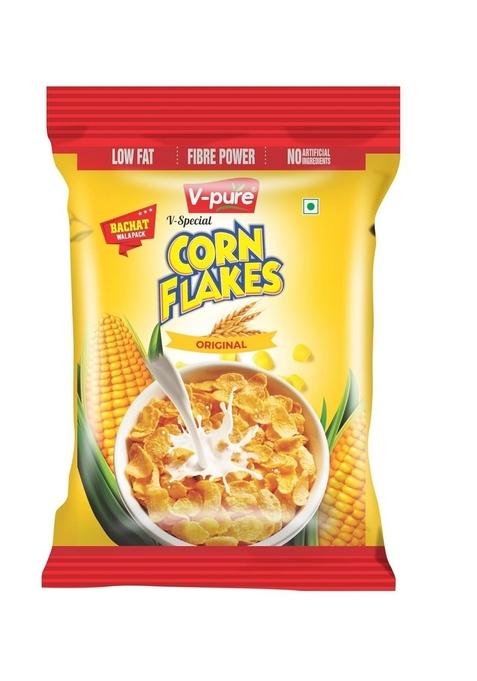 Vpure Corn Flakes, Value Pack With 33% Extra, Breakfast Cereal (200 Gm)