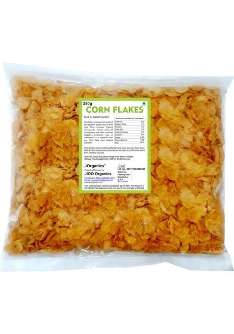 Jorganics Corn Flakes Cereals Breakfast Low Fat High In Vitamin Wholegrain Corn Flakes Anytime Snack Cereal Chivda | Corn Flakes For Breakfast