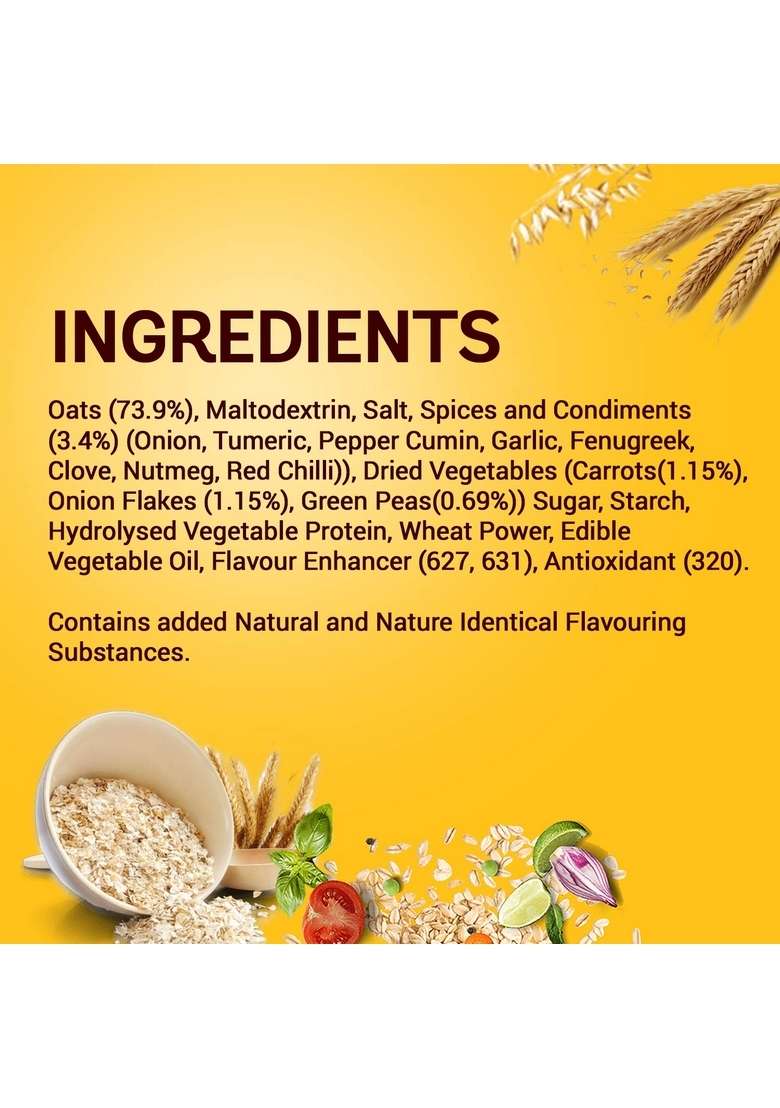Saffola Masala Oats Classic Masala - 500 Gm And Masala & Coriander - 500 Gm - Indya
