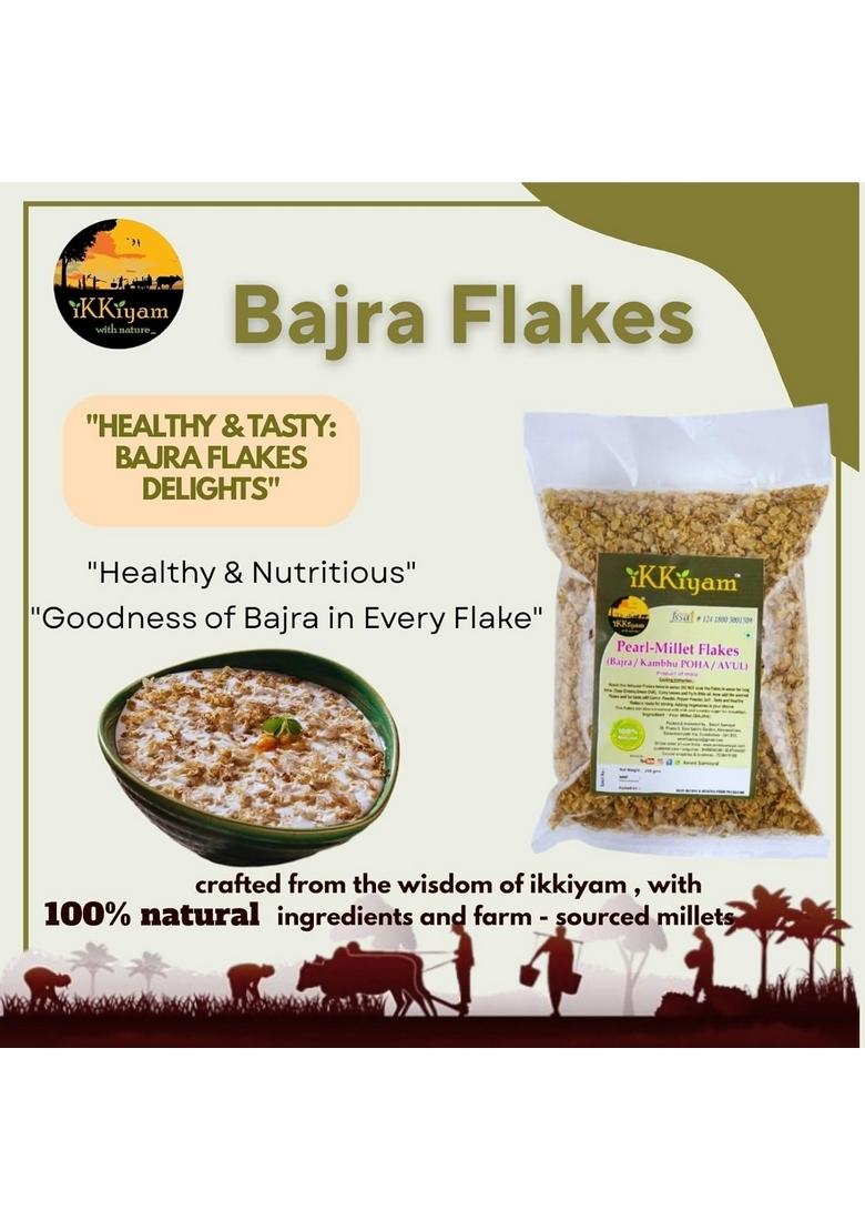 Ikkiyam Combo Of Bajra Jowar Ragi Flakes And Multi Millet Granola Cereal Flakes Nuts And Sugar Free Pack Of 4 250G Each Gluten-Free Best Breakfast For Healthy Day Start No Preservatives 100 Percent Natural Grains For Kids And Adults