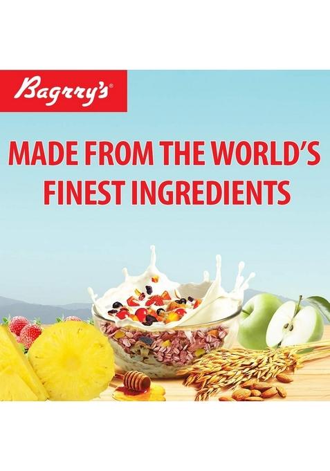 Bagrry'S Fruit N Fibre Muesli, Mixed Fruit, 1000G + Bagrry'S Crunchy Muesli Fruit And Nut With Cranberries, 1000 Gm, Jar