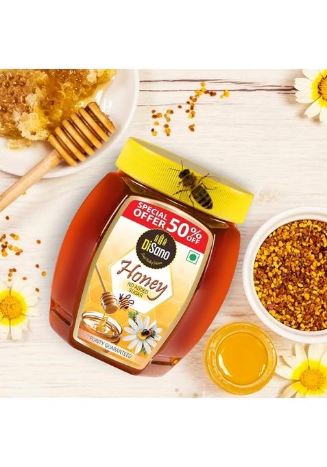 Disano Pure Honey 1Kg (Pack Of 1) & Oats, 100% Wholegrain, Pouch 1 Kg