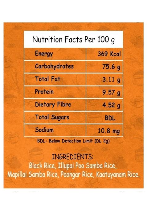 Traditional Rice Mix & Health Mix Powder Combo 400G Each (Vayam Rice Porridge + Health Mix, Rice Porridge + Health Mix)