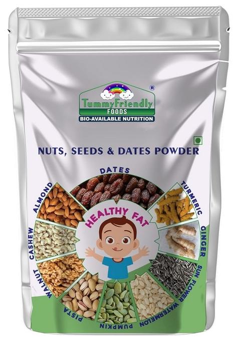 Tummy Friendly Dry Fruits Powder For Baby Kids Adults, 2 Packs