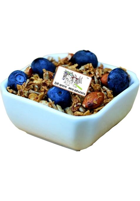 Desi Khajana Premium Whole Lokwan Wheat Dalia (Daliya) | Cracked/Broken Lokwan Wheat | Produce Of India From Organic Farms (450G)