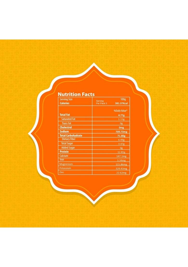 Tiryanc Natural Mashroomi Oats | Tasty, Anytime Snack | Ready In 3 Mins | No Maida, No Added Preservatives | Oats Helps Manage Weight | Nutritious Breakfast Cereals (500G)