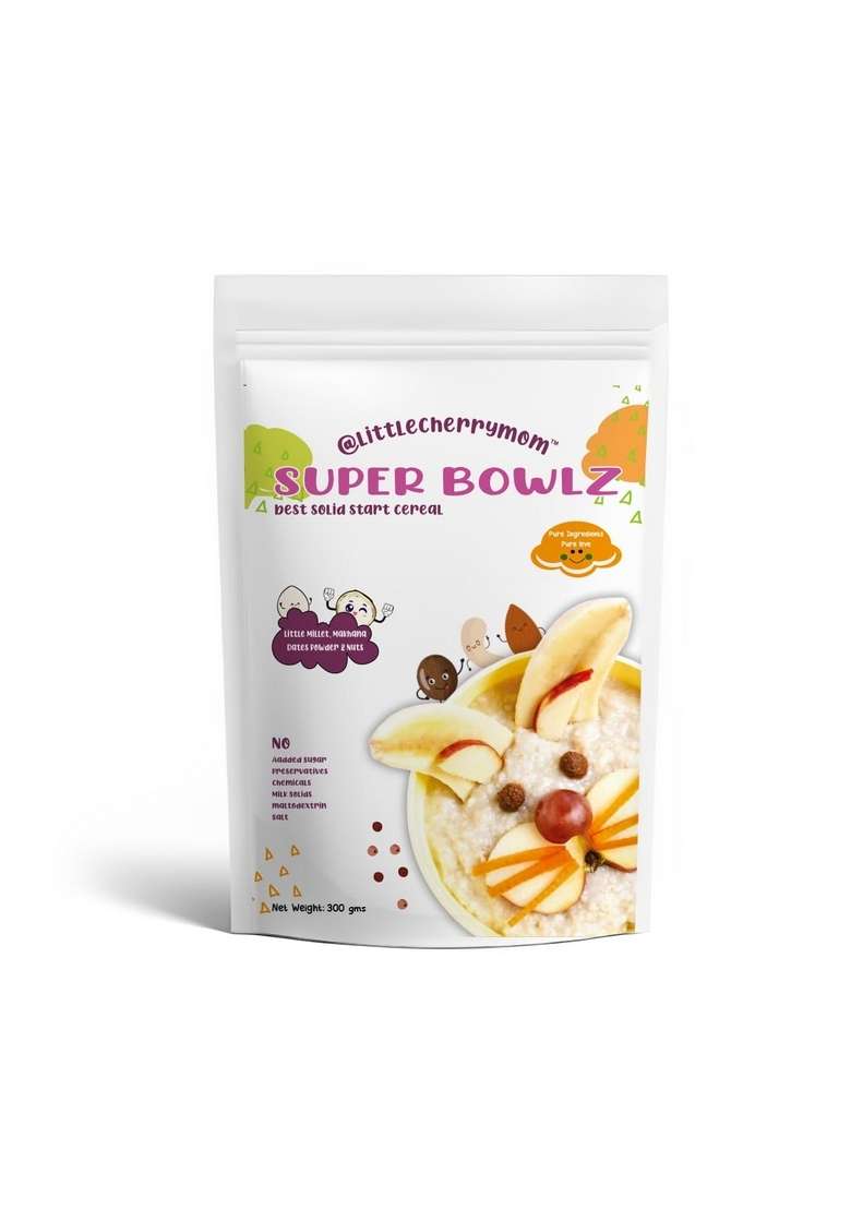 Super Bowlz Cereals – Little Millet Makhana & Nuts 300 Gm - Indya