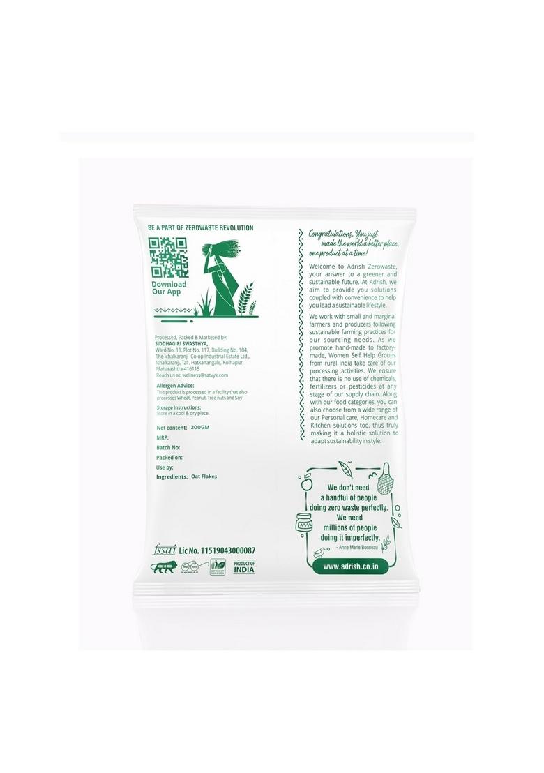 Adrish Zerowaste Organic Rolled Oats (200G)