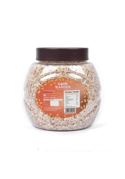 Cookgarden Rolled & Instant Oats Combo 500G X2 | Protein Rich Breakfast | Gluten Free Oats | Diet Food | 100% Wholegrain