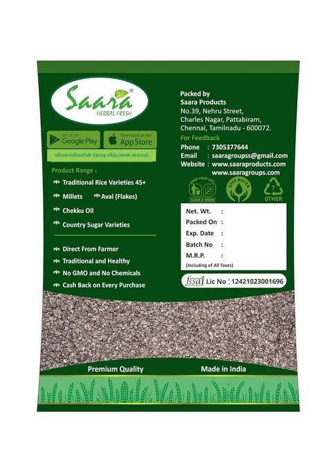 Saara Herbal Fresh Nachani Flakes, 450G, Ragi Flakes, Nutritious And Gluten-Free Finger Millet Cereal, High Fiber Breakfast, 450G